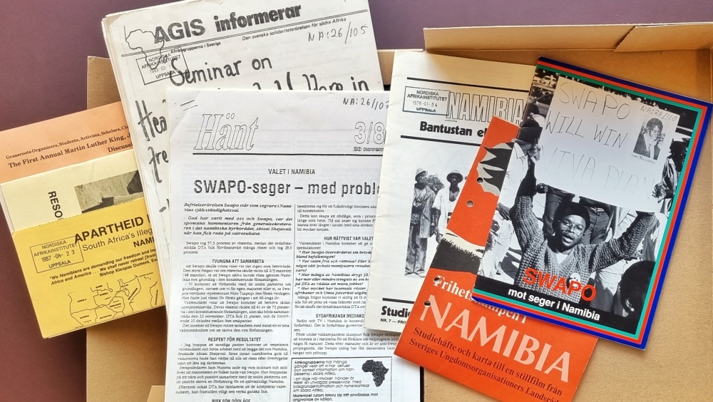 Namibia : Solidarity movements, box 26.